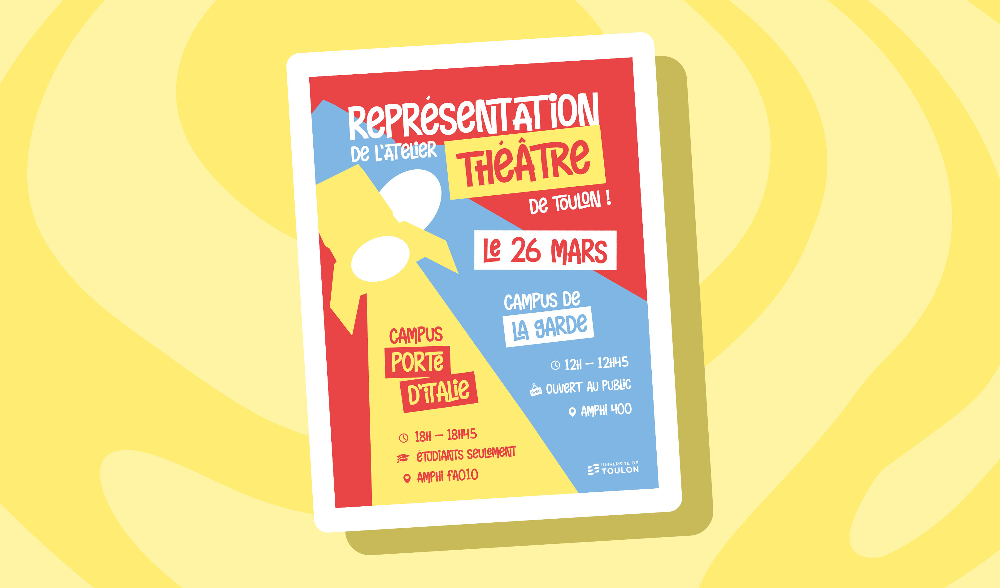 Affiche Théâtre Toulon