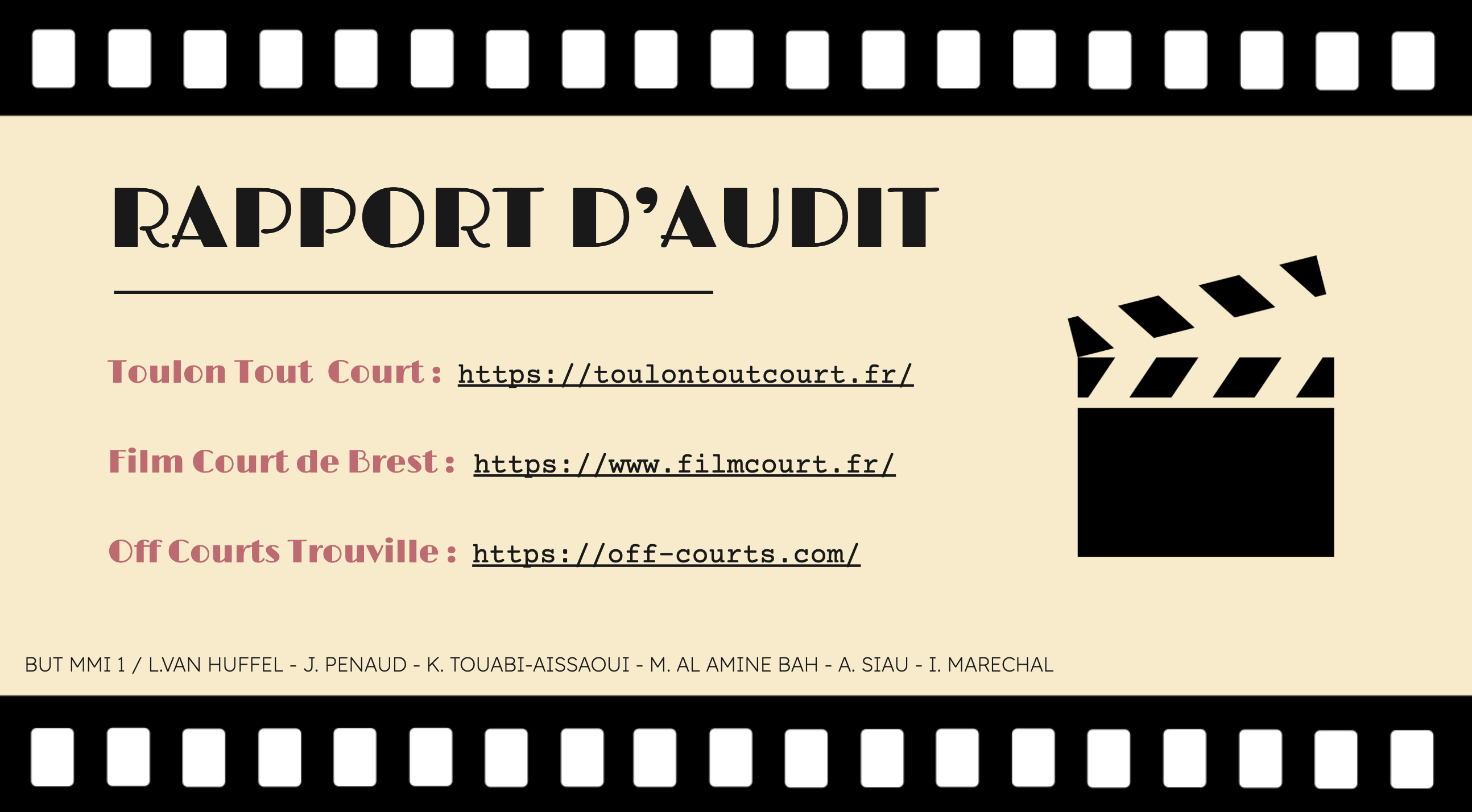 Rapport Audit